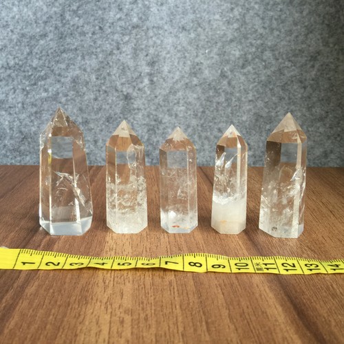 5pcs natural clear obelisk - 5pcs,
