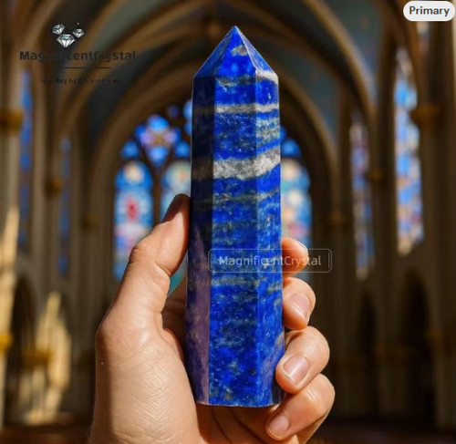Genuine lapis lazuli crystal - genuine,