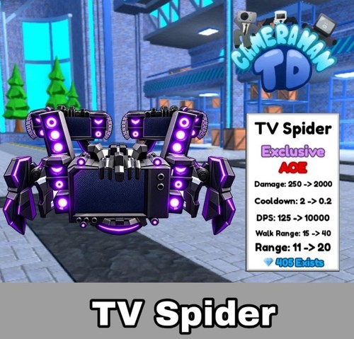 Spider cameraman tower - tv,