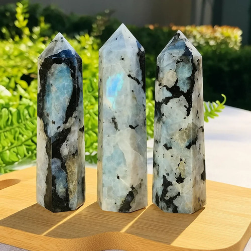 Natural moonstone crystal - moonstone,