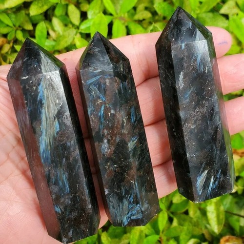 Arfvedsonite healing crystal - arfvedsonite,