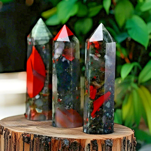 Natural african bloodstone - natural,