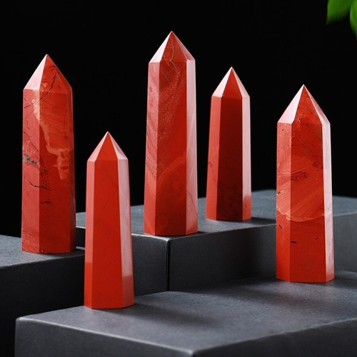 Red jasper healing crystal - red,