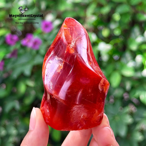 100g genuine carnelian crystal - 100g,