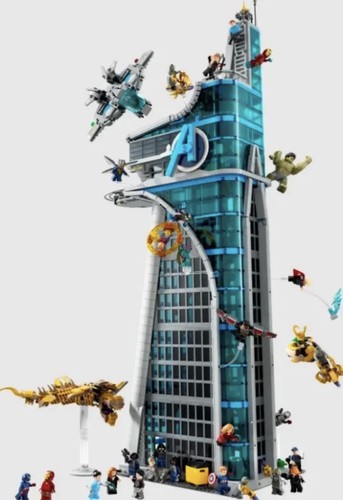 New avengers tower 62967 moc - tower, |