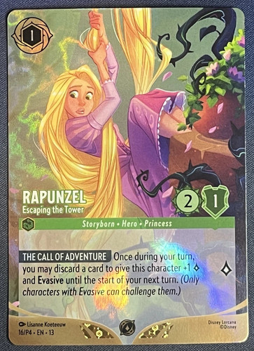 Lorcana rapunzel escaping the - lorcana,