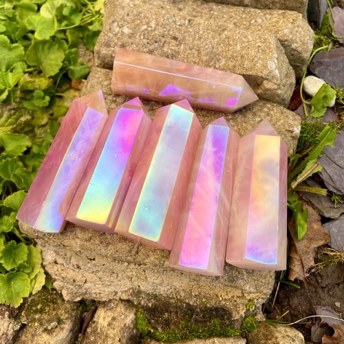 Angel aura rose - rose, quartz